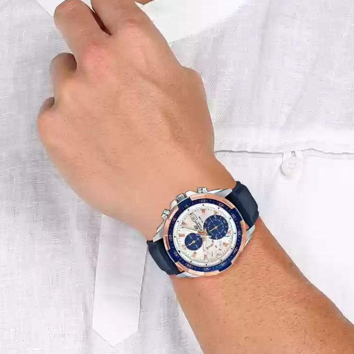 CASIO EDIFICE Waterproof Sports Shockproof Mens Blue Analog EFR-539L-7C