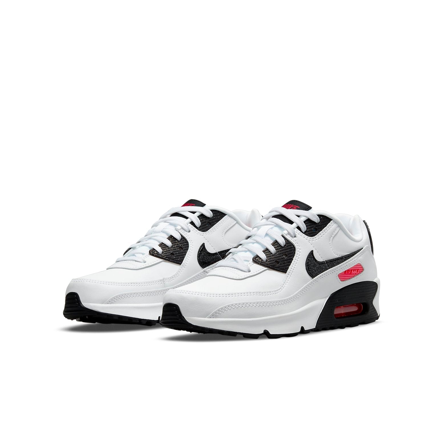(GS) Nike Air Max 90 Leather SE 'White Very Berry' DH2605-100