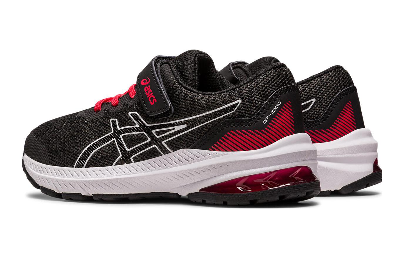 (PS) ASICS GT-1000 11 Shoes 'Black Electric Red' 1014A238-008