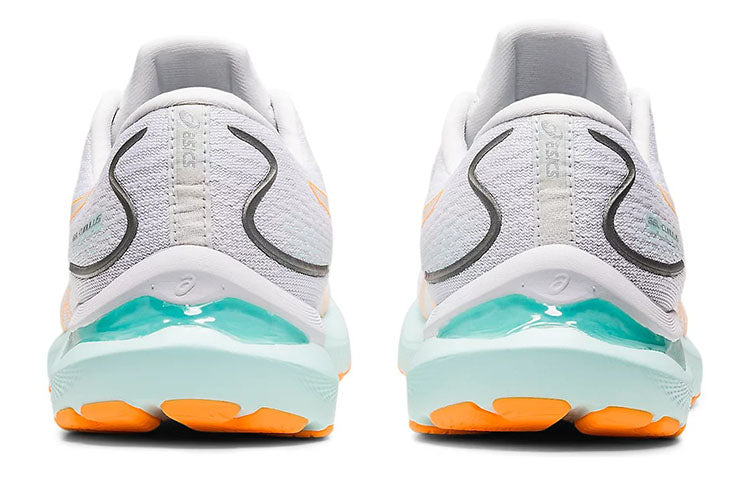 (WMNS) ASICS Gel-Cumulus 24 'White Orange Pop' 1012B206-100