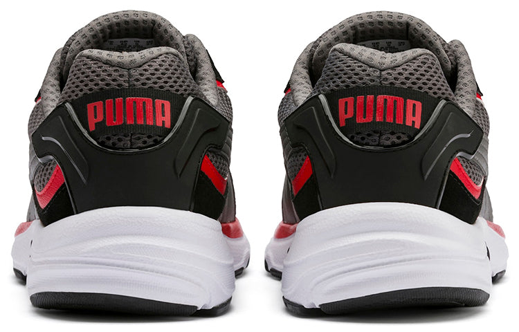 PUMA Axis Plus Suede Grey/Red 370286-03