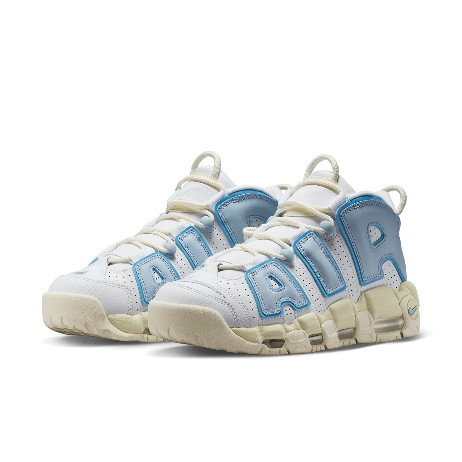 (WMNS) Nike Air More Uptempo 'White Blue' FD9869-100