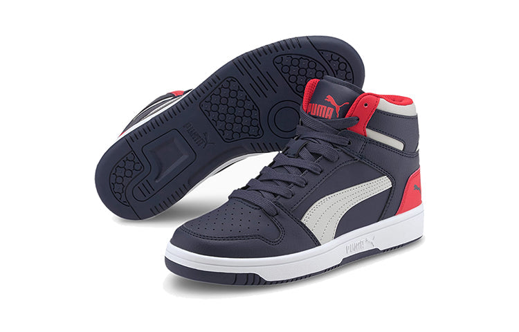 (GS) PUMA Rebound LayUp Mid 'Peacoat Red' 370486-11