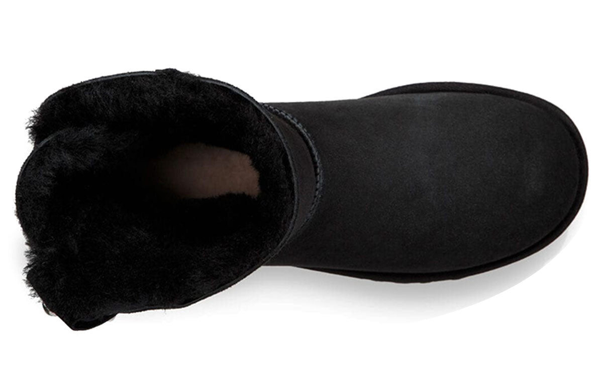 (WMNS) UGG Mini Bailey Bow Brilliant Black 1019725-BLK