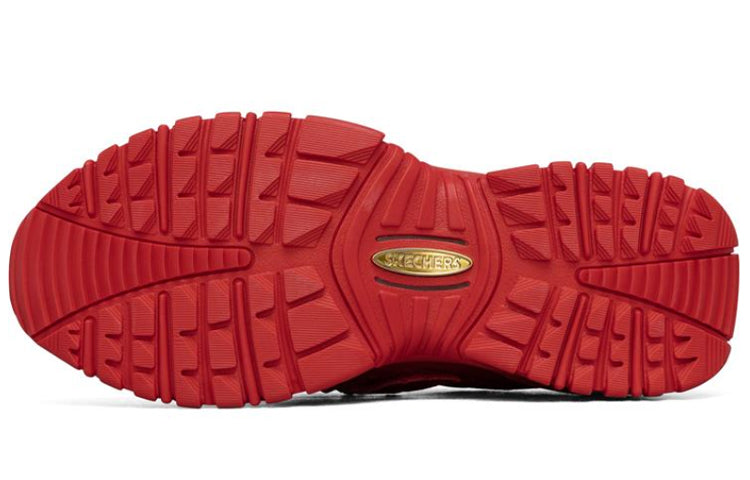 (WMNS) Skechers D'lites 2.0 Running Shoes Red 7149247-RED