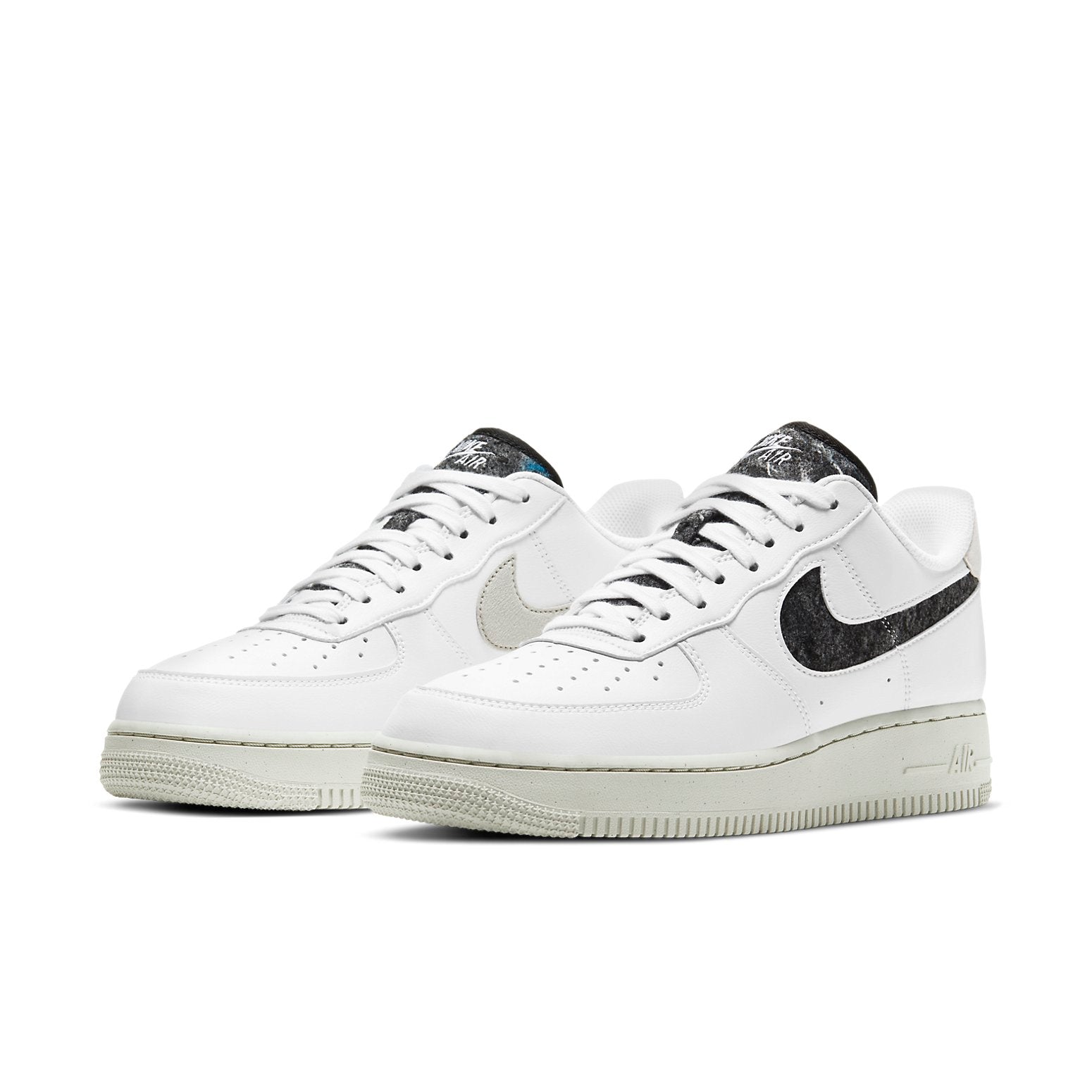 (WMNS) Nike Air Force 1 '07 SE 'Recycled Wool Pack - White Black' DA6682-100