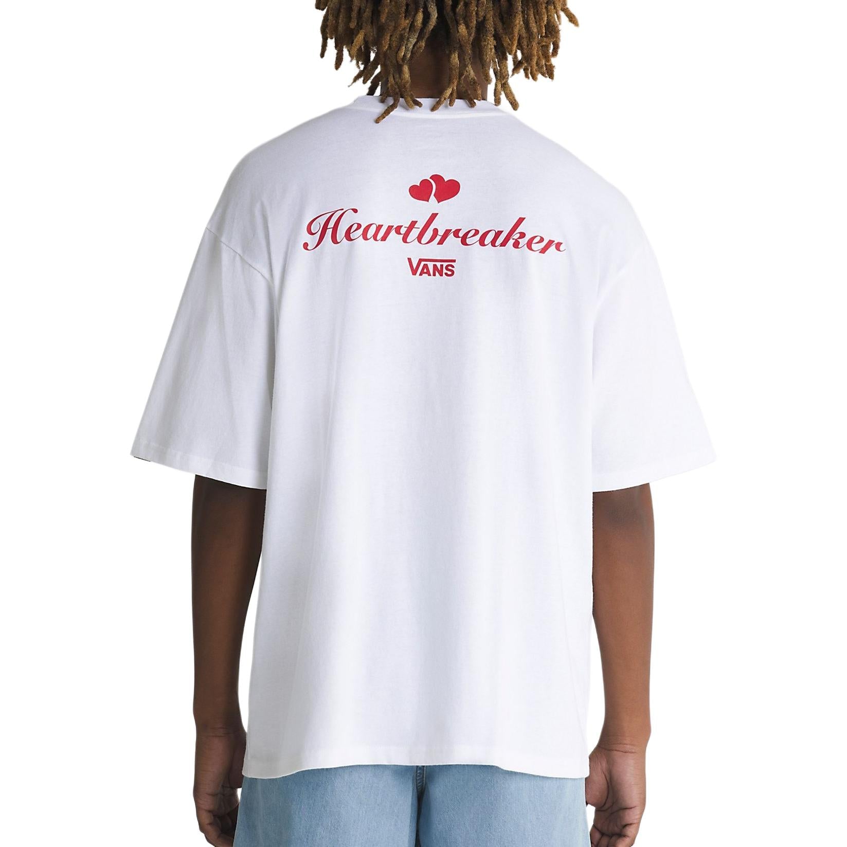 Vans Broken Orchid T-Shirt 'White' VN000G4EWHT
