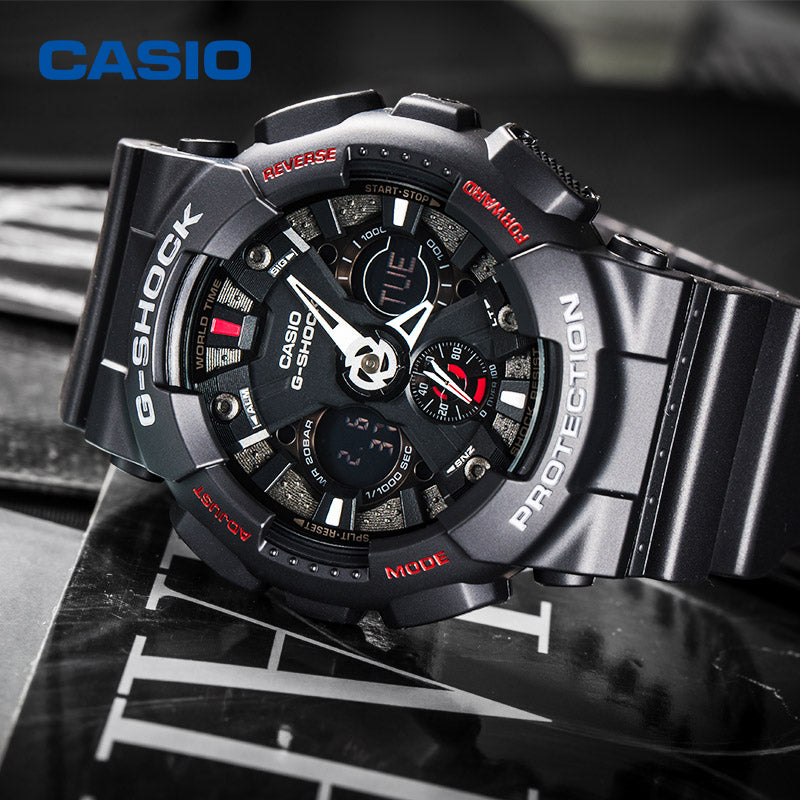 CASIO G-Shock Analog-Digital 'Black' GA-120-1A