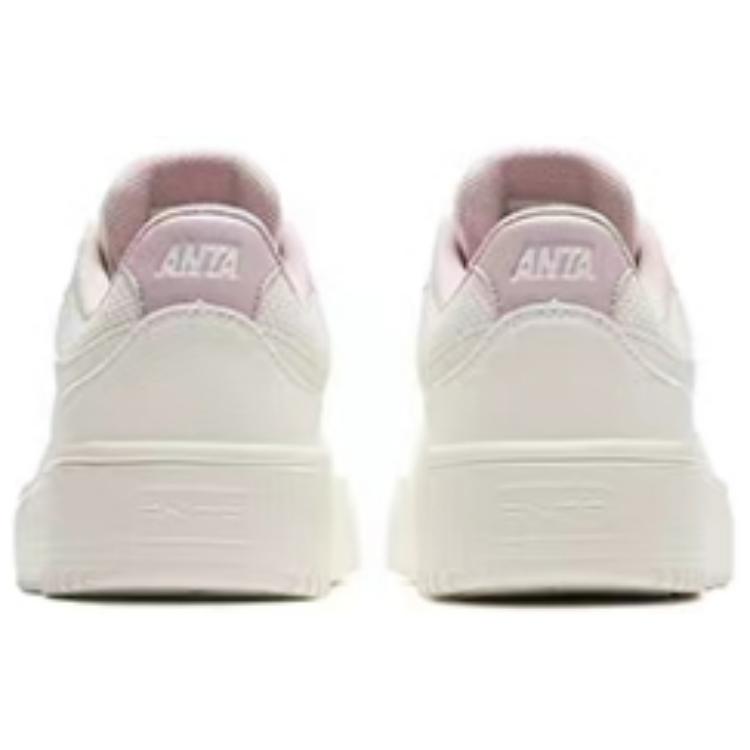 (WMNS) ANTA Skateboarding Series Sneakers 'White Pink' 922428010-3