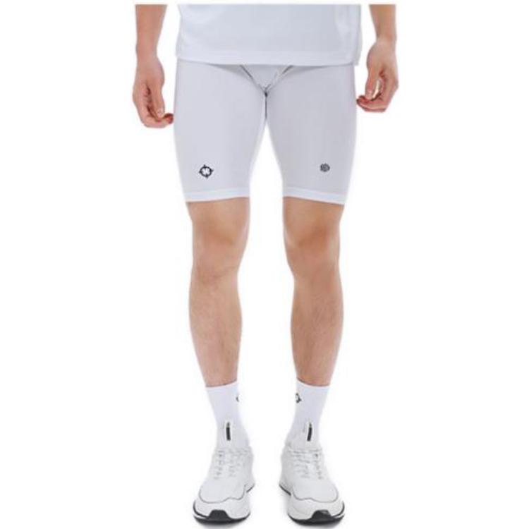 Rigorer Compression Leggings 1/2 'Black Grey White' Z123211406