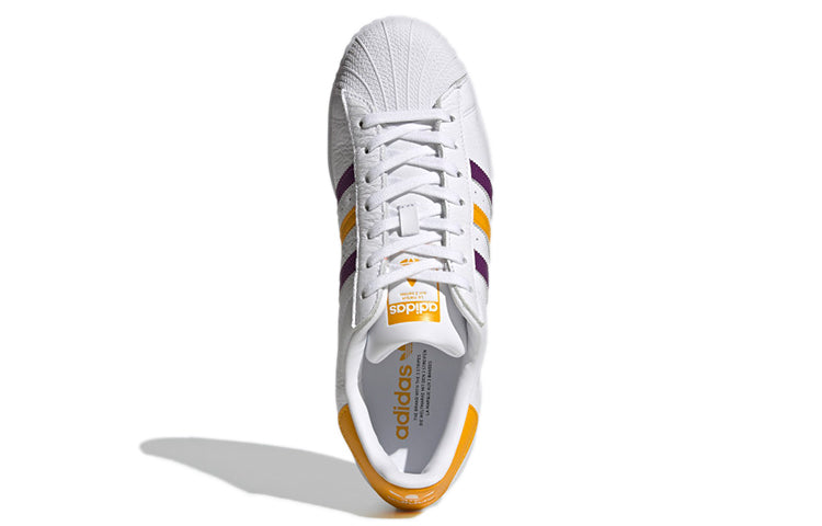 adidas Superstar 'White Gold Purple' FX4277