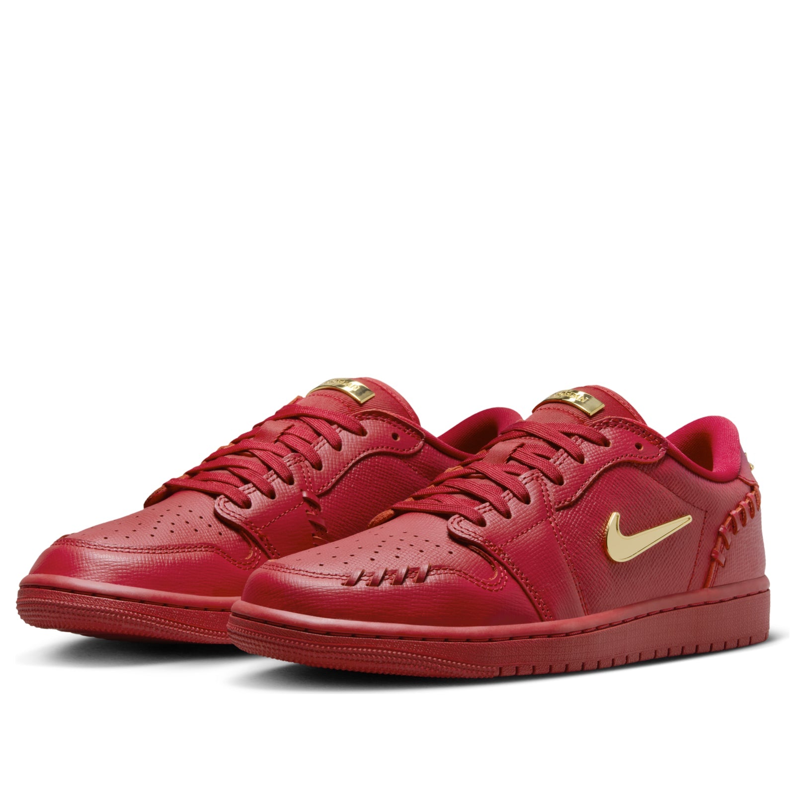 (WMNS) Air Jordan 1 Low Method of Make Gym 'Red Metallic Gold' FN5032-607
