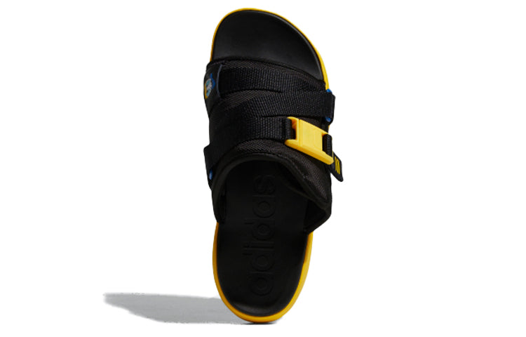 adidas neo Utx Sandal 'Black Yellow' FY0257