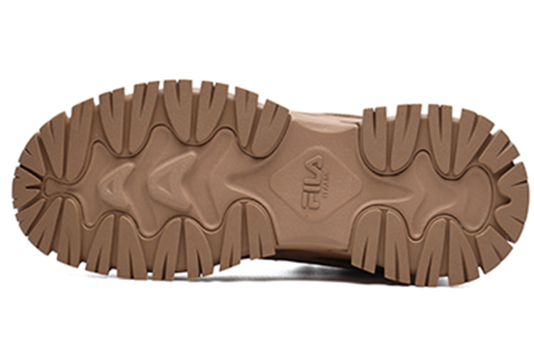 FILA Tracer High-Top Running Shoes Coffee F12M141125FBT