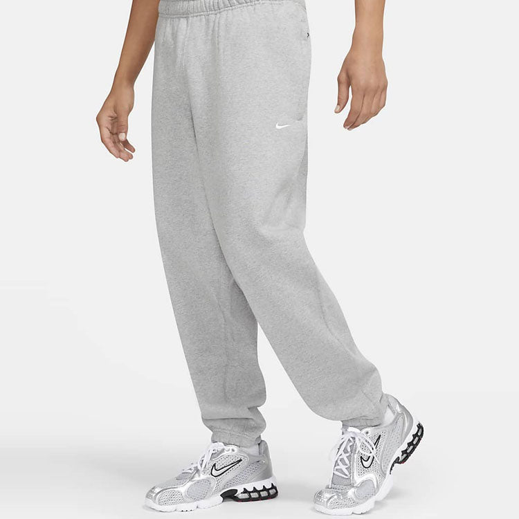 Nike Lab Solid Color Stay Warm Bundle Feet Sports Pants 'Light Grey' DA0330-063