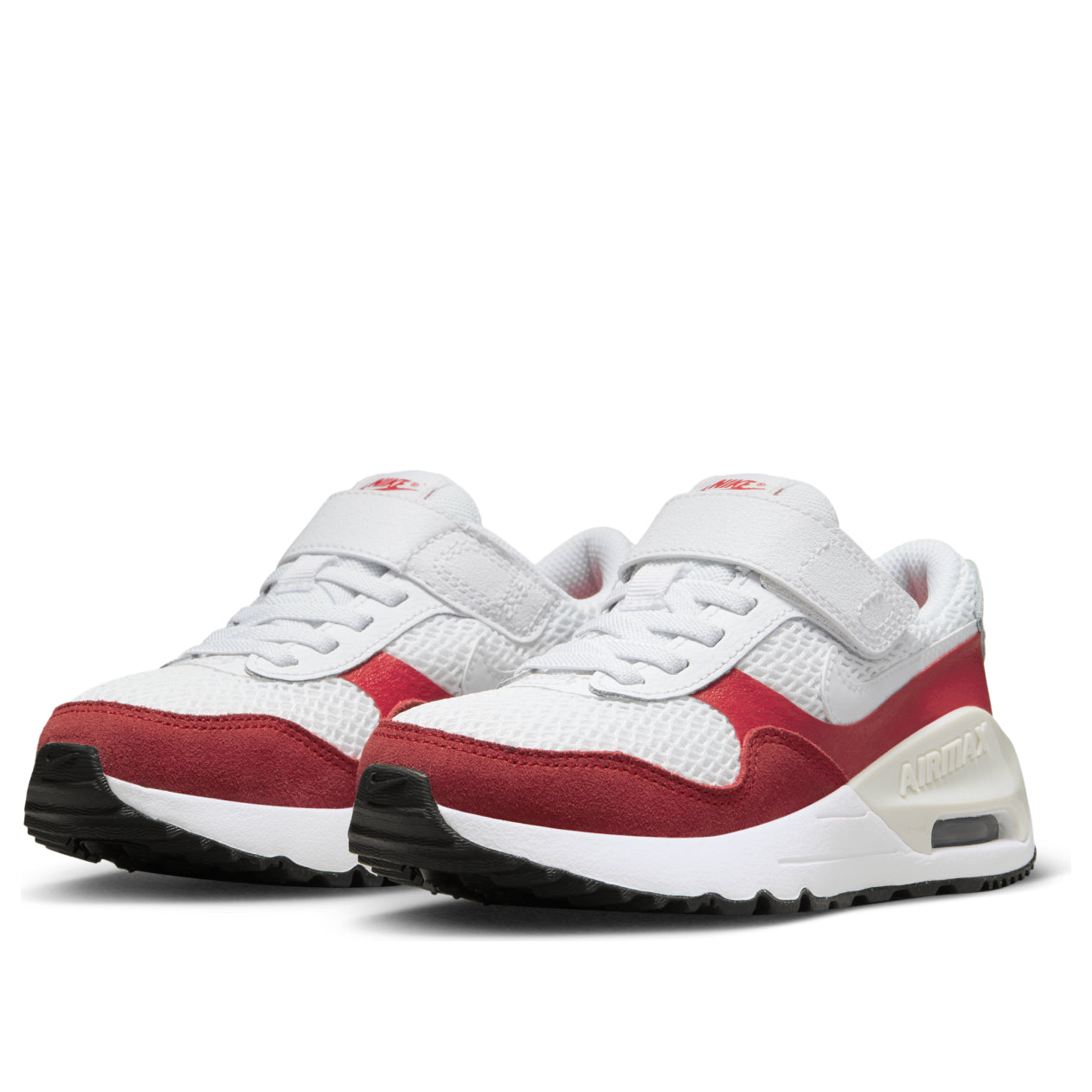 (PS) Nike Air Max SYSTM Shoes 'White University Red' DQ0285-108