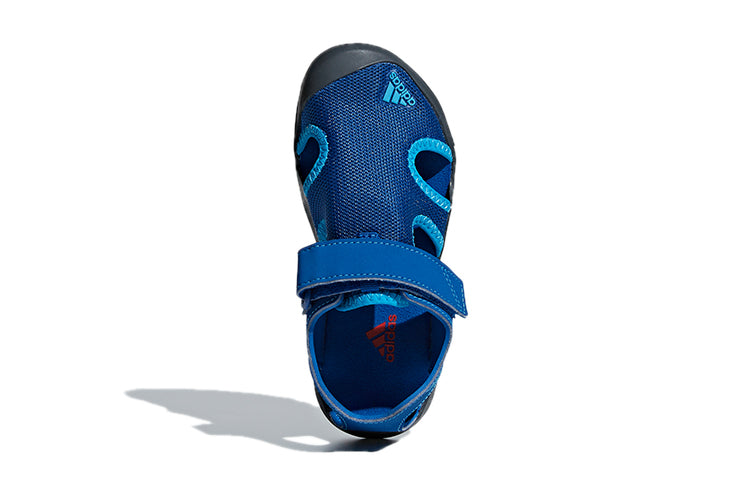 (GS) adidas Captain Toey K Outdoor Minimalistic Casual Sports Sandals Blue BC0703