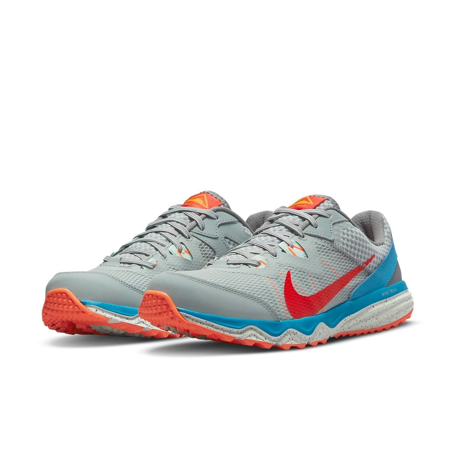 Nike Juniper Trail Wear-resistant Trail Gray Red CW3808-003