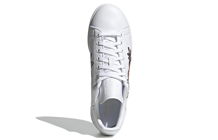 adidas originals Stan Smith 'White EmbroideRed Flower' GW9725