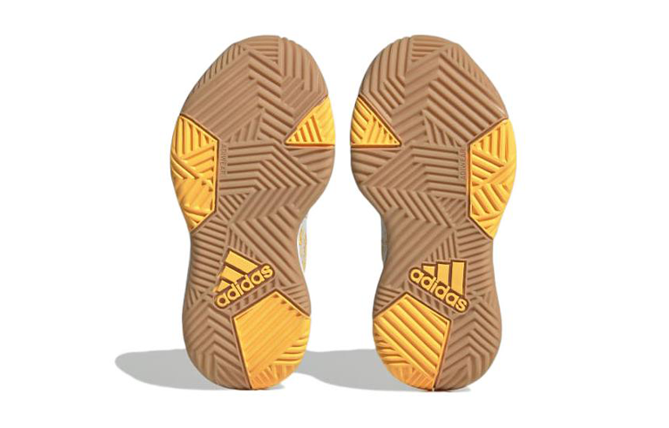 (GS) adidas Own The Game 2.0 J 'White Black Solar Gold' H06418