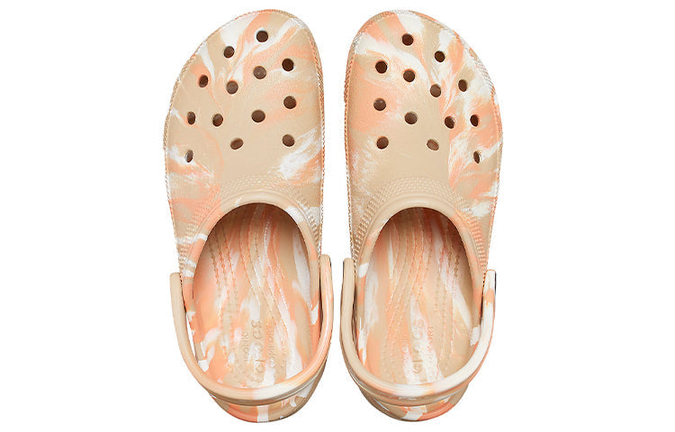 (WMNS) Crocs Classic Platformmarbled Clog 207176-2ZM