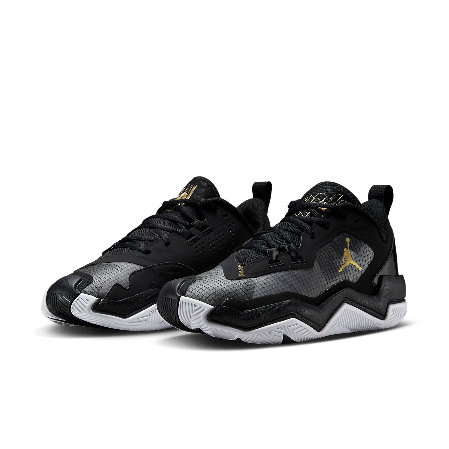 Air Jordan Westbrook One Take 4 'Black White Metallic Gold' DO7192-007