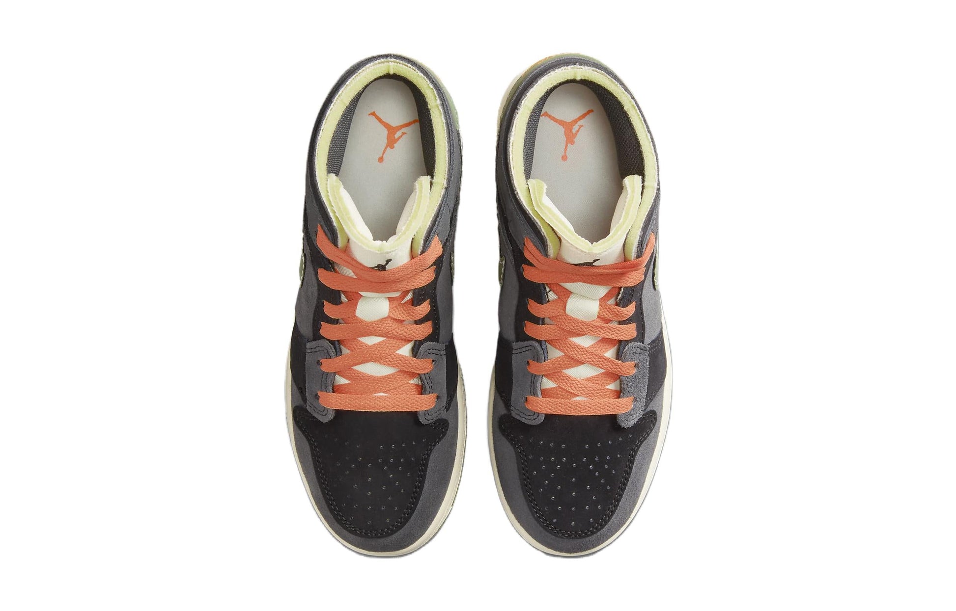 (GS) Air Jordan 1 Mid SE Craft 'Anthracite Light Olive' FD5847-003