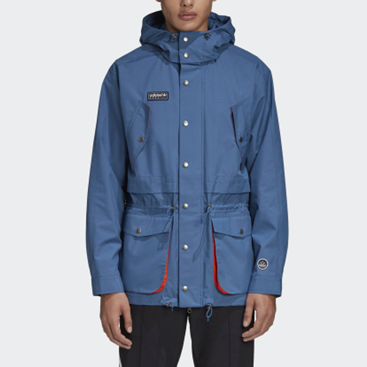 adidas Sports Hooded Jacket 'Blue' FR9280