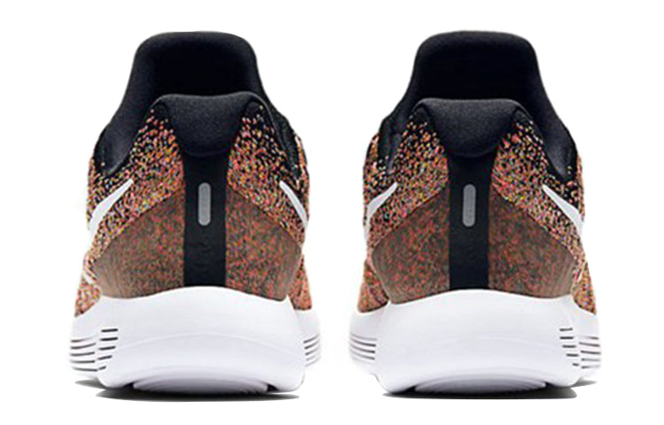 (WMNS) Nike Lunarepic Low Flyknit 2 'Black Hot Punch Unvi Blue' 863780-006
