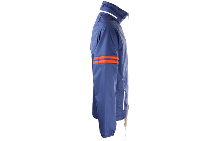 Men's Gucci SS21 Zipper Hooded Jacket Blue 568557-ZABX2-4340