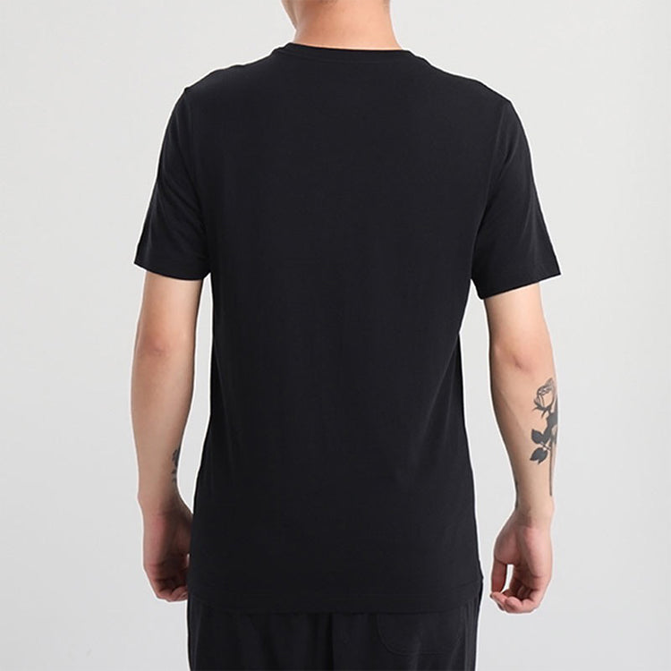 Nike Printing Round Neck Sports Sleeve Black CT6313-010