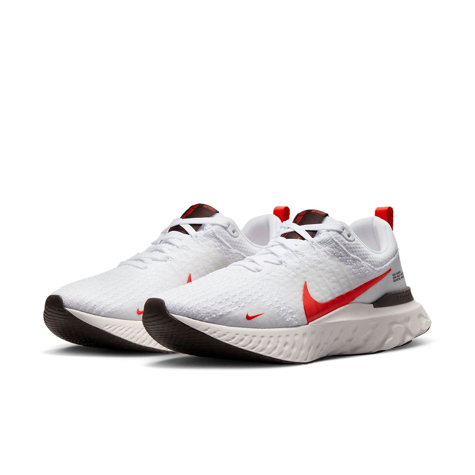 Nike React Infinity Run Flyknit 3 'White Light Crimson' DZ3014-100