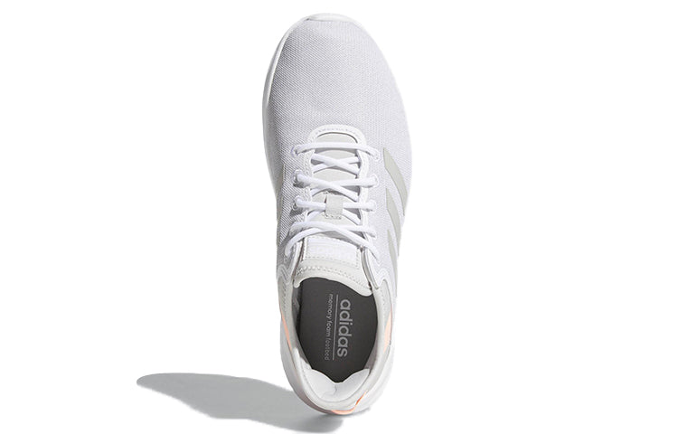 (WMNS) adidas neo Cf Qtflex 'White Gray Orange' B43755