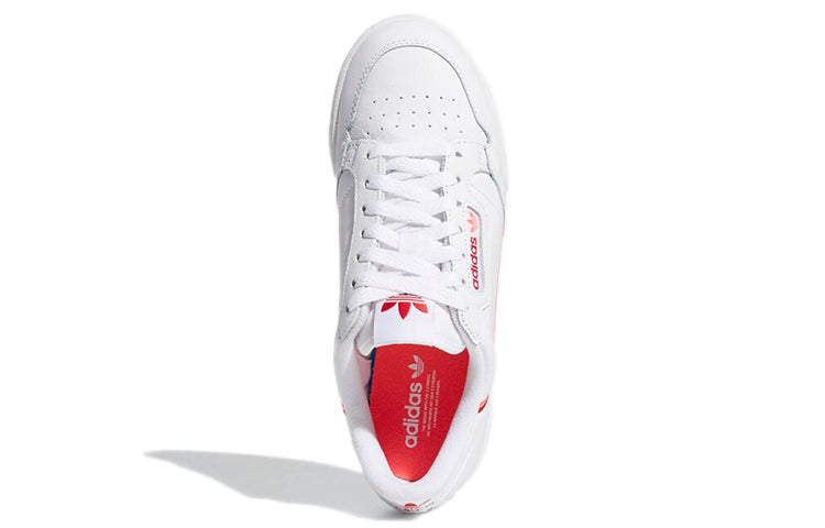 (WMNS) adidas Continental 80 'White Scarlet Flash Red' EE5562