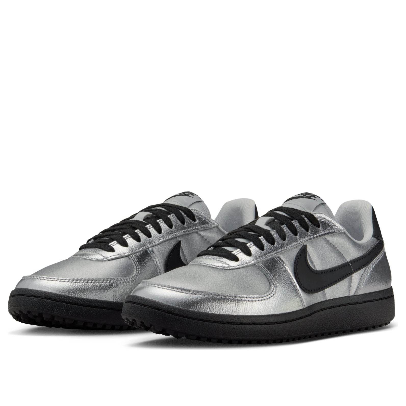 (WMNS) Nike Field General 82 'Metallic Silver Black' HQ7397-001