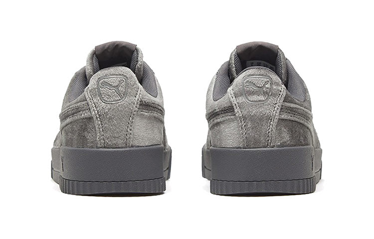 (WMNS) PUMA Carina Velvet Grey/Silver 375886-03