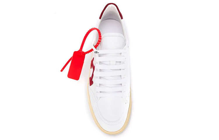 (WMNS) Off-White Arrows 2.0 Low Leisure Shoes White/Red OWIA177F20LEA0010160