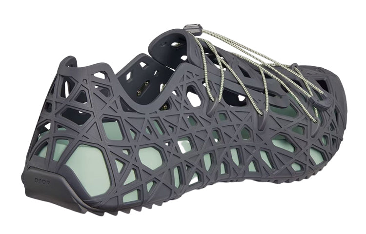DIOR Warp Sandal Anthracite Gray Cosmo Rubber 3SA124ZUK_H866