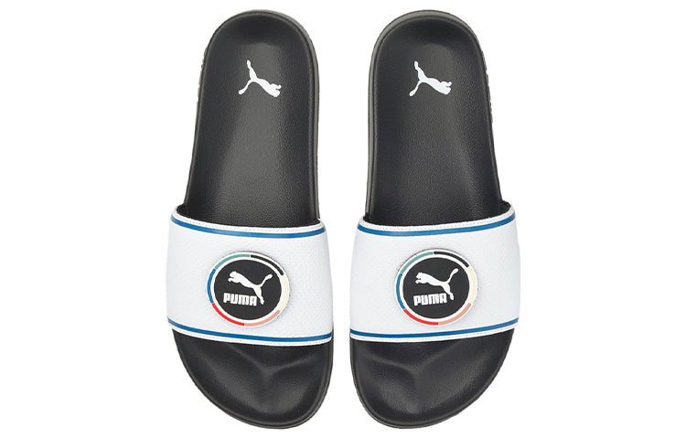 PUMA Leadcat 2.0 Go For Sandals 'Black White Blue' 384255-01