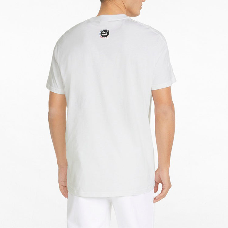 PUMA T7 Go For Graphic Tee 'White' 535381-02