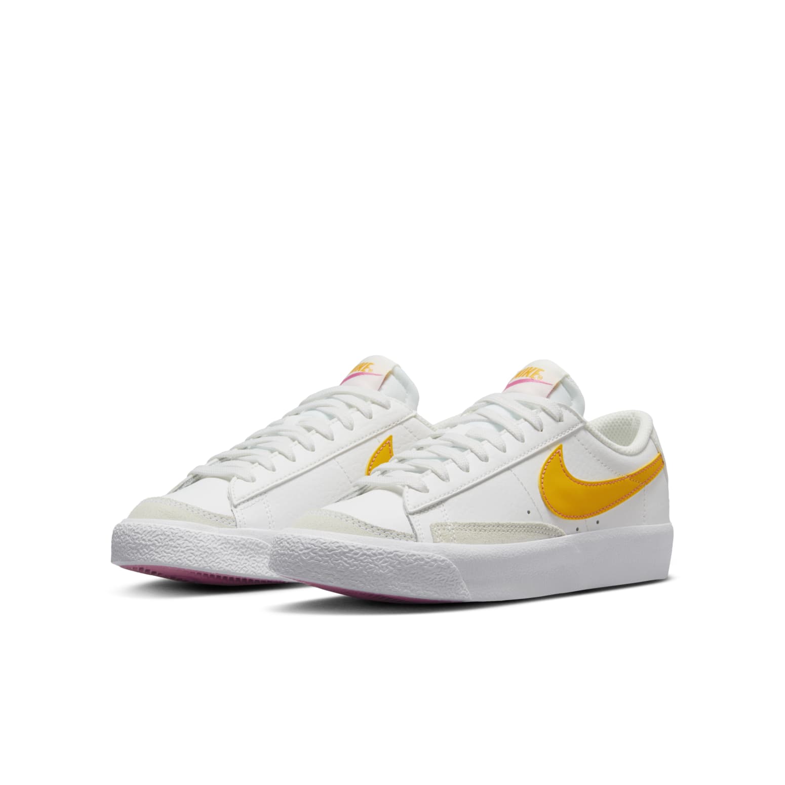 (GS) Nike Blazer Low '77 'Summit White University Gold' DA4074-123