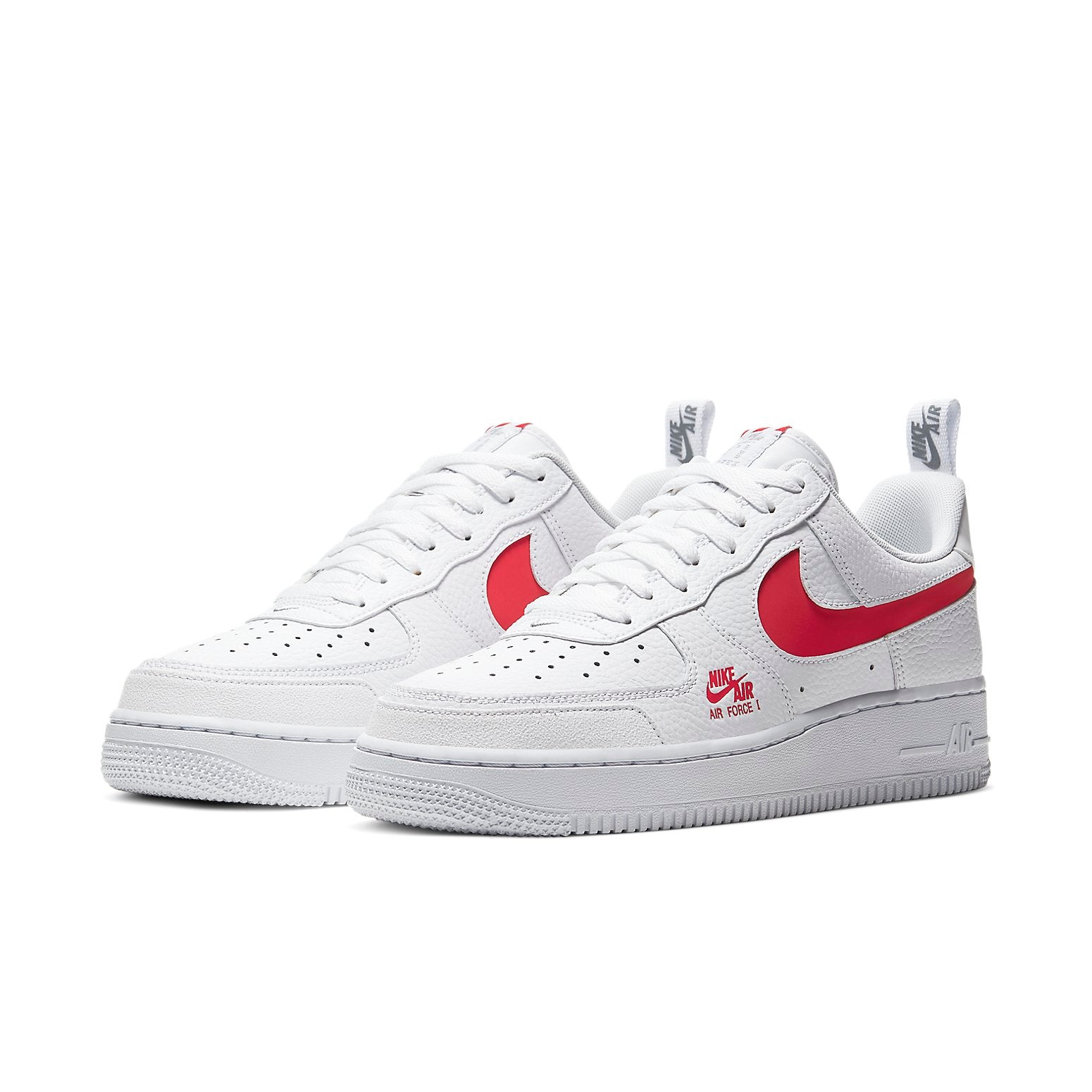 Nike Air Force 1 Low Utility 'White Red' CW7579-101