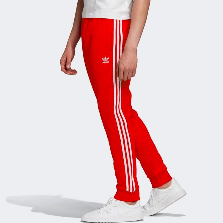 adidas originals SST TP P logo Bundle Feet Athleisure Casual Sports Pants Red GF0208