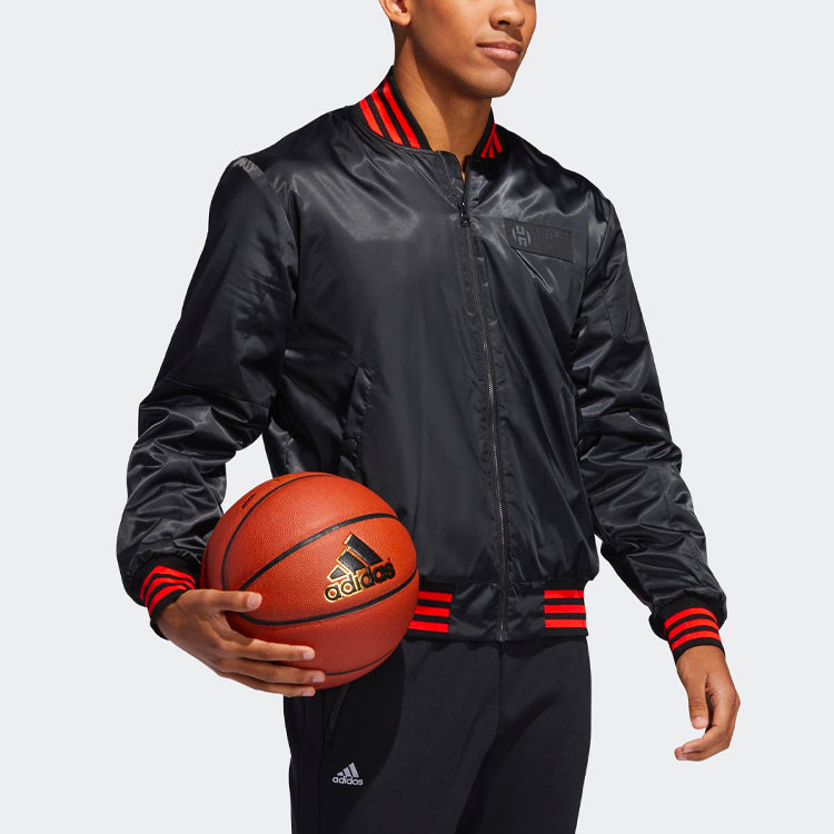 adidas Hrdn Jkt Bb Sho Casual Sports Basketball Jacket Black DX6797