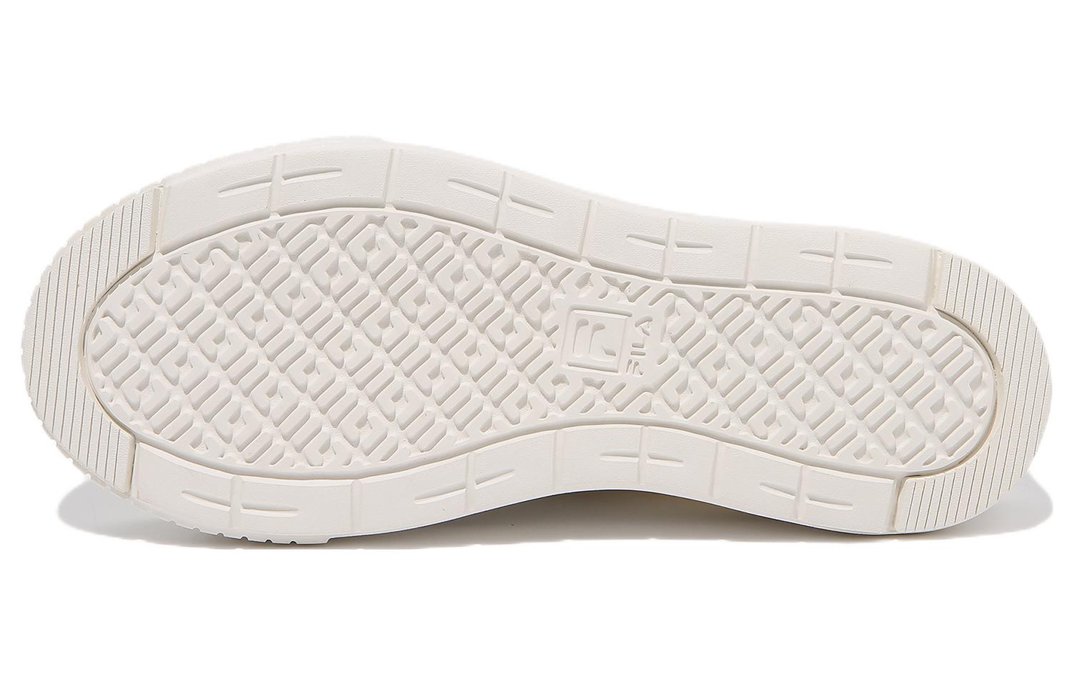 FILA Coat Light Mules Low Tops Skateboarding Shoes Unisex White Version 1TM01782E_100