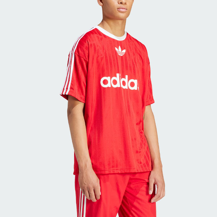 adidas Adicolor T-Shirt Asia Sizing 'Red' IM9458