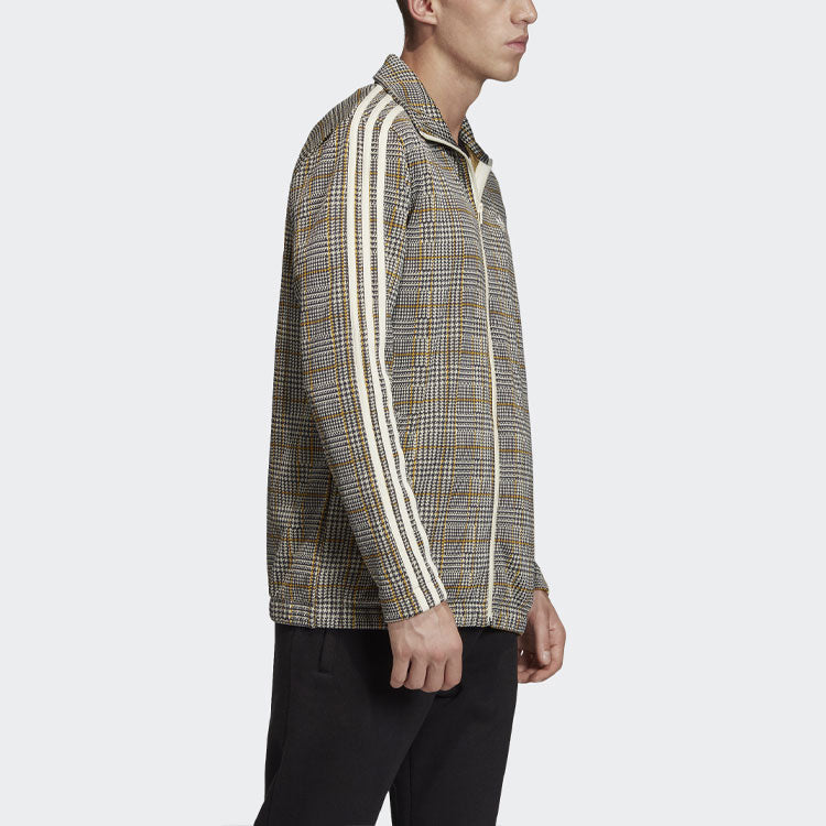 adidas originals Tartan Track Plaid Sports Jacket Multicolor ED6135