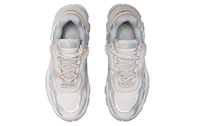 (WMNS) Li-Ning Aurora SkyWalker Y2K Paris Fashion Week 'Grey Blue' AGCQ106-2