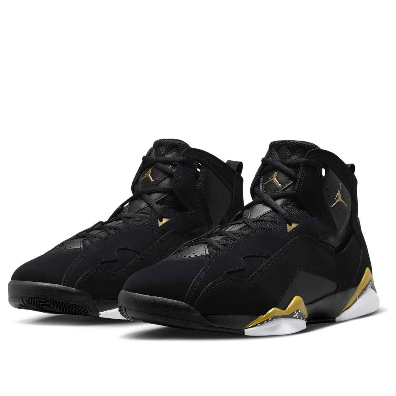 Air Jordan True Flight 'Black White Metallic Gold' 342964-072