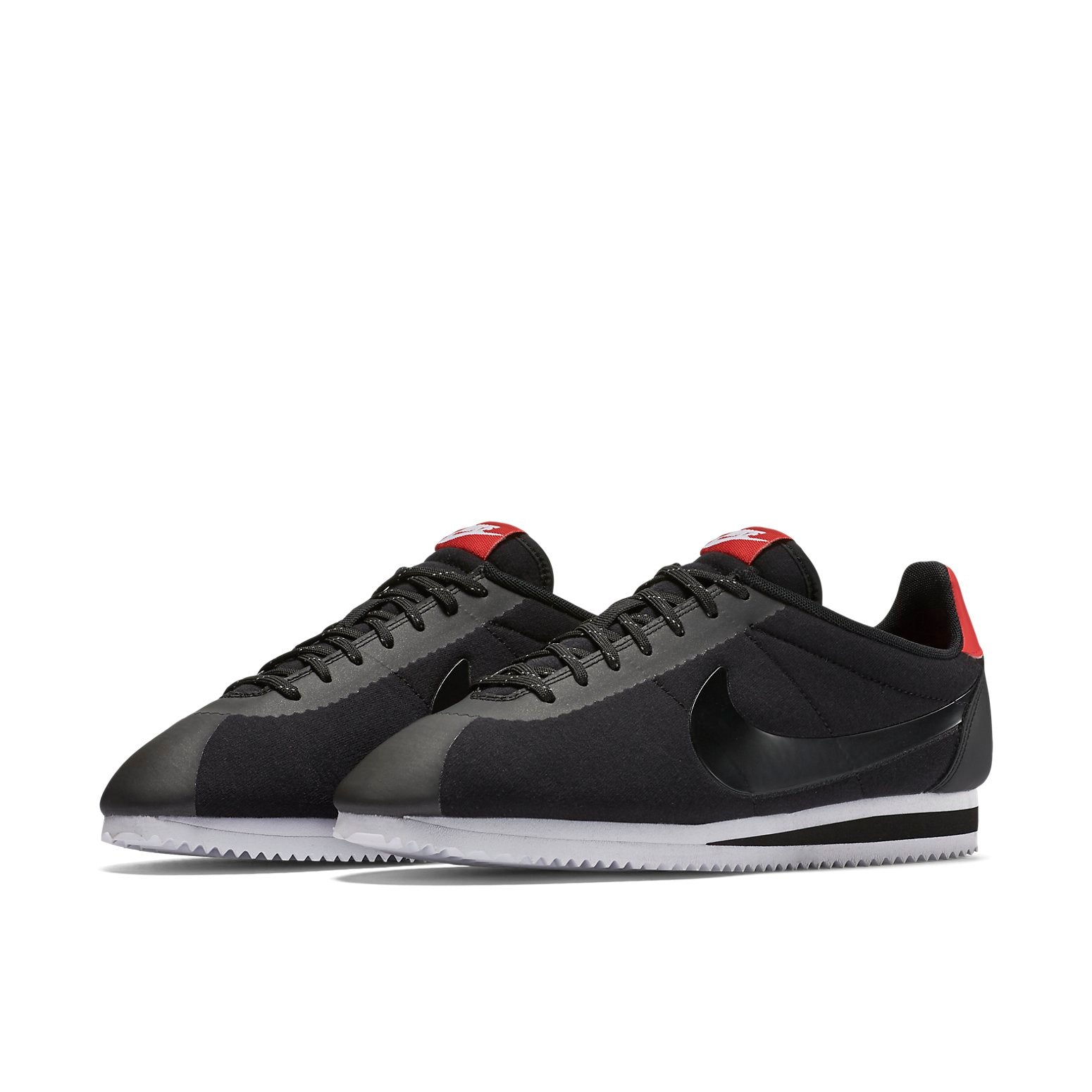 (WMNS) Nike Classic Cortez 15 TP 'Black Red' 749527-002